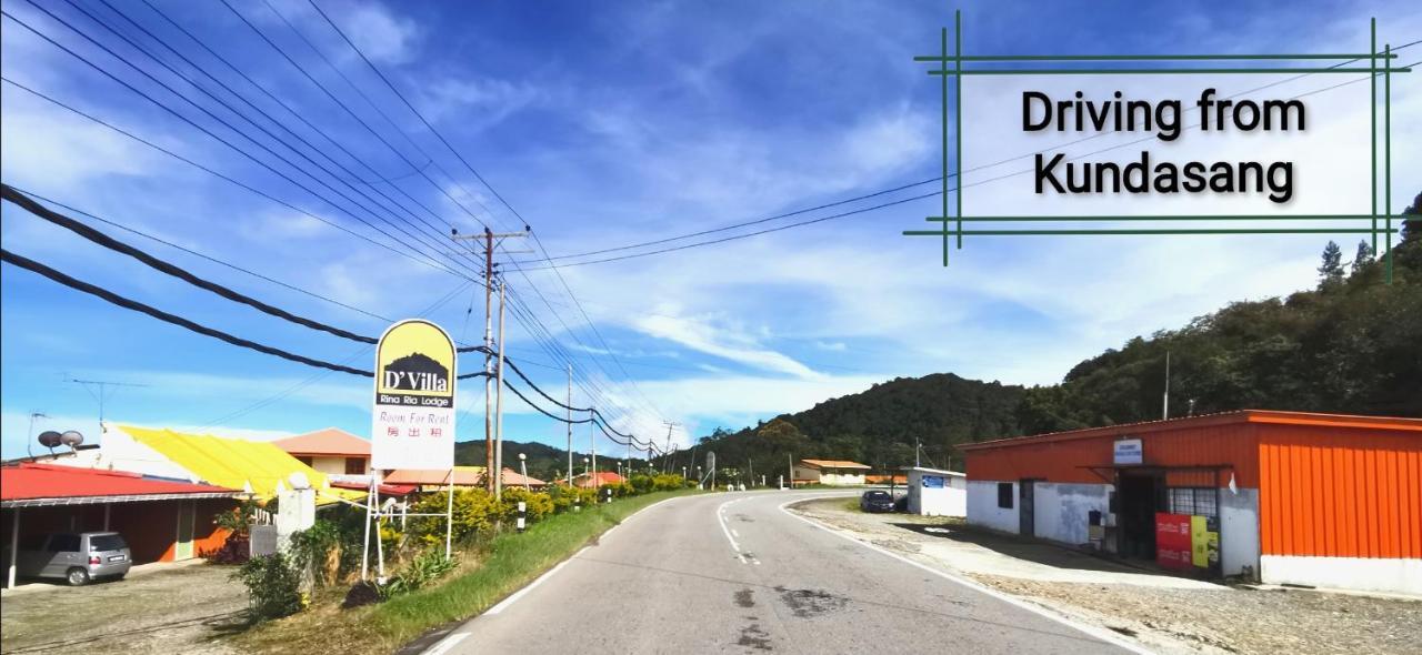 Bundu Tuhan D'Villa Rina Ria Lodge, Kinabalu Park, Kundasang מראה חיצוני תמונה